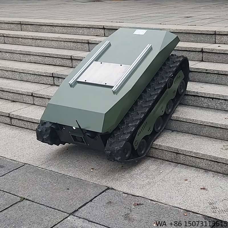 Tracked Robot Chassis - Rupsbandchassis met trapbeklimmende capaciteit, rupsrobotplatform voor