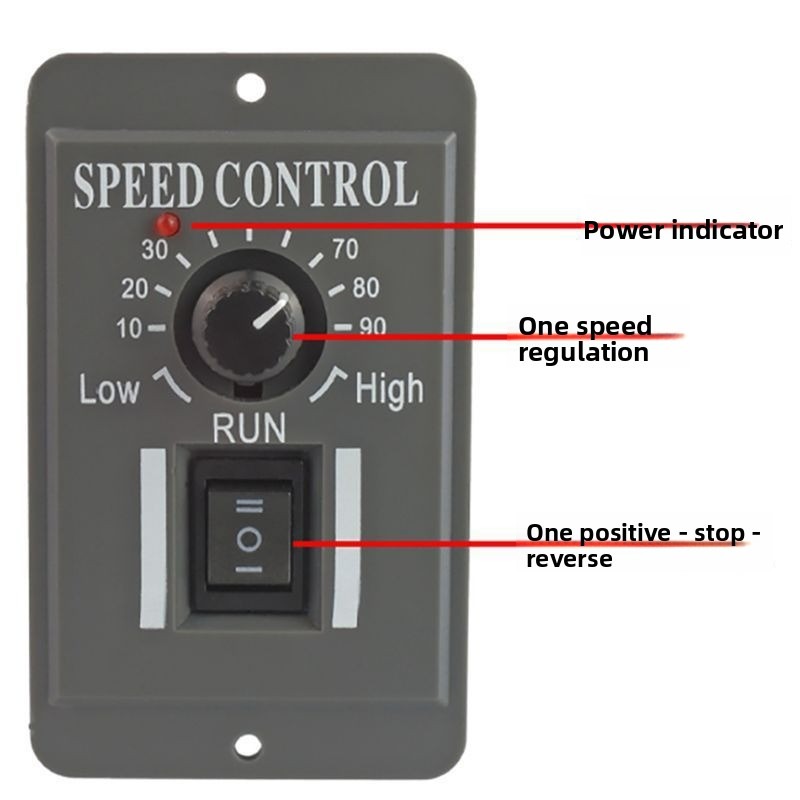 Dc Motor 12V - PWM DC Motor Snelheidsregelaar 12V 24V