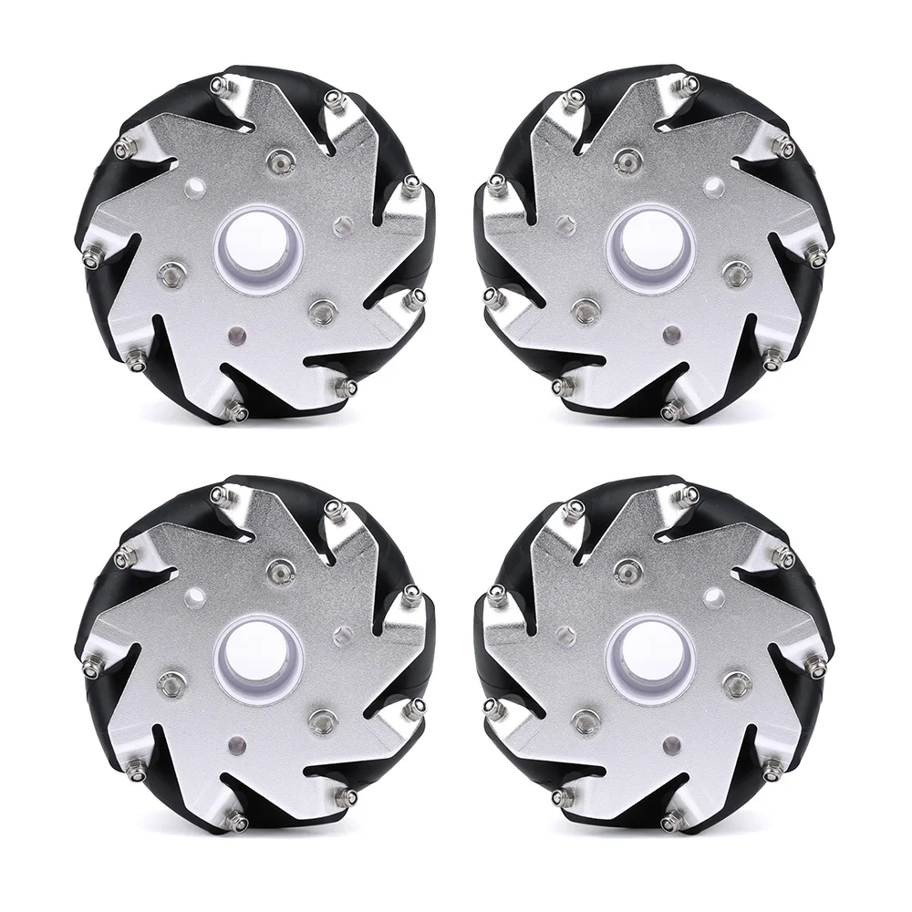 Omni Wheel - 4 stuks 60-127mm Mecanum Wielen Omnidirectioneel