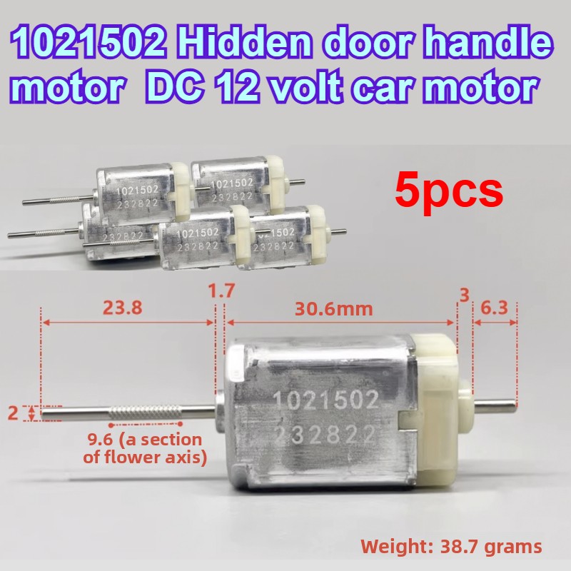 Dc Motor 12V - 5 Stuks 1021502 Dc 12V Auto