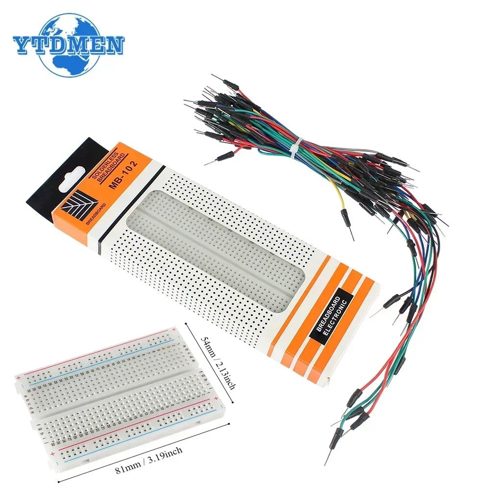 Microbit Robot - MB-102 Broodplank 400 830 Punten Soldeerloze