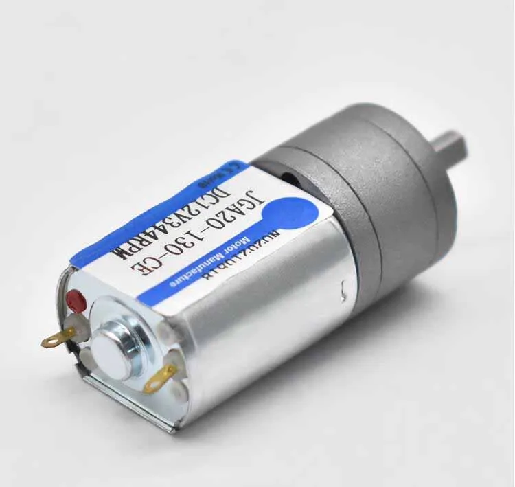 Dc Motor 12V - JGA20-130 20mm langzame snelheid DC 6v