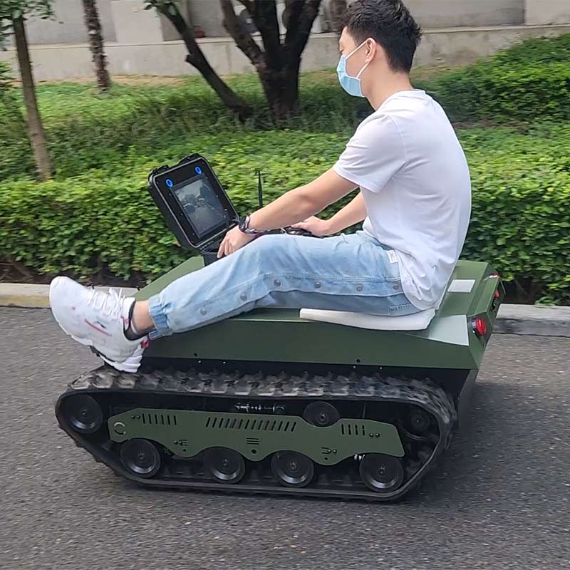 Rupsbandchassis met trapbeklim - Tracked Robot Chassis recensie en prijs