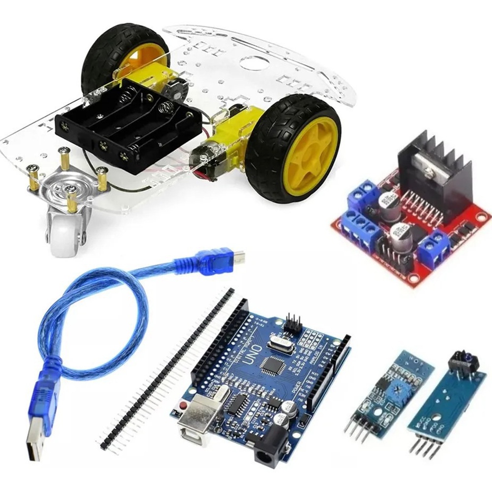 CLCU Smart Car 2-wielkit met U - L298N Module recensie en prijs