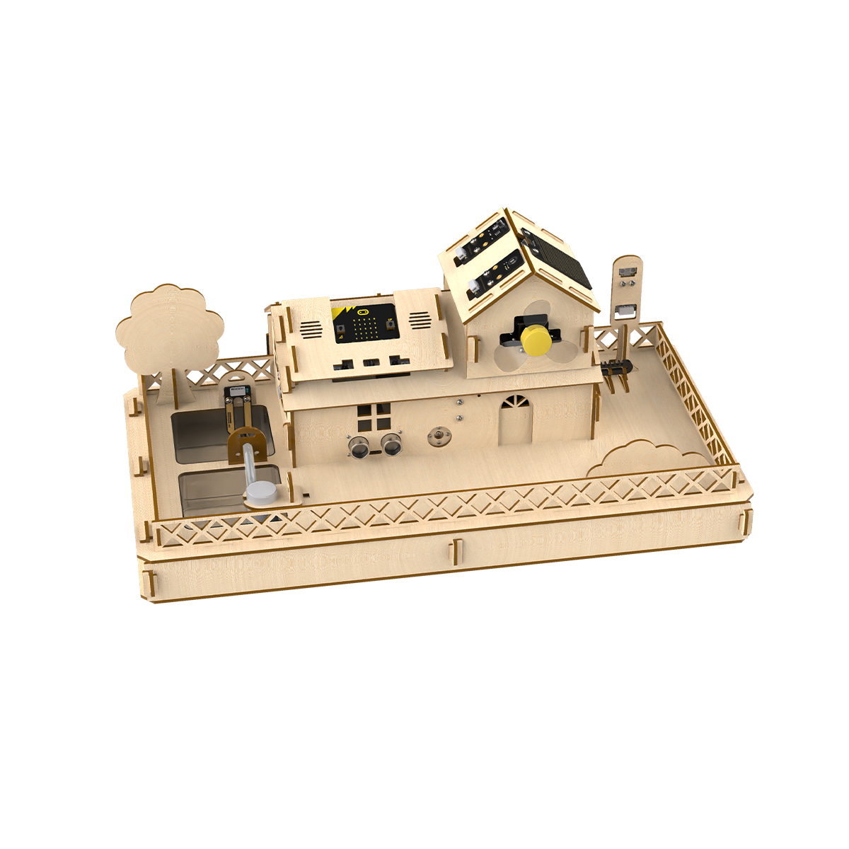 Hiwonder IoT Smart House Kit m - Microbit Robot recensie en prijs