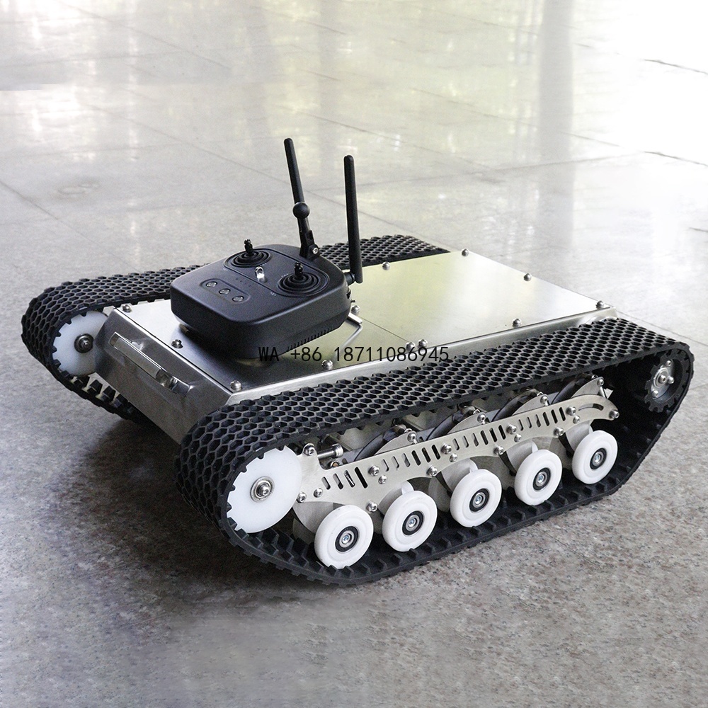 Rubbertrack robot chassis plat - Tracked Robot Chassis recensie en prijs