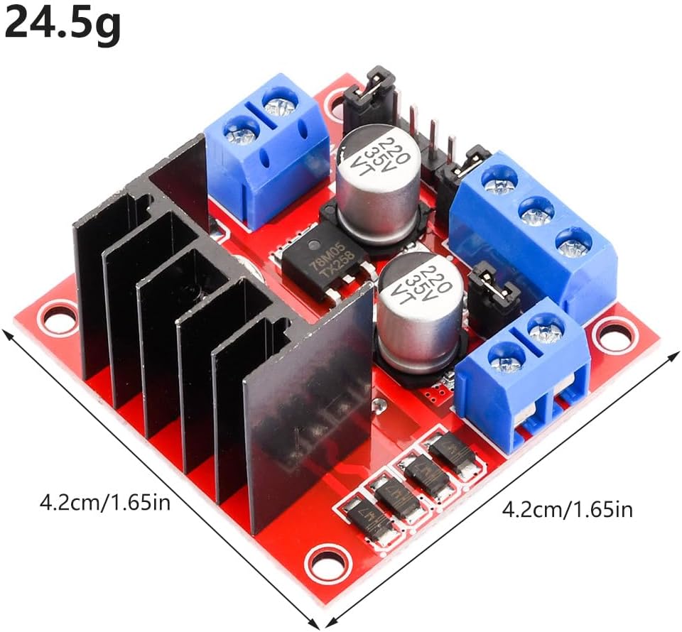 L298N driver board module L298 - L298N Module recensie en prijs