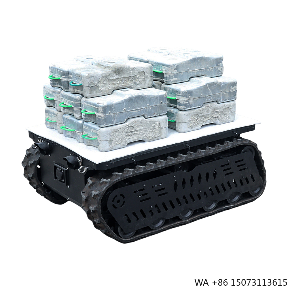 300-600kg laadvermogen RC tank - Tracked Robot Chassis recensie en prijs