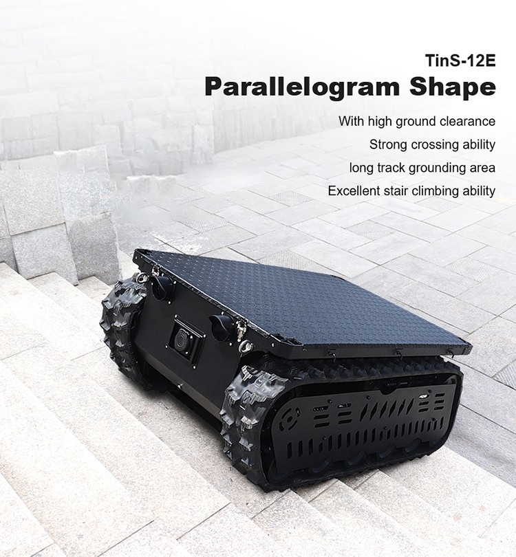 300-600kg laadvermogen RC tank - Tracked Robot Chassis recensie en prijs