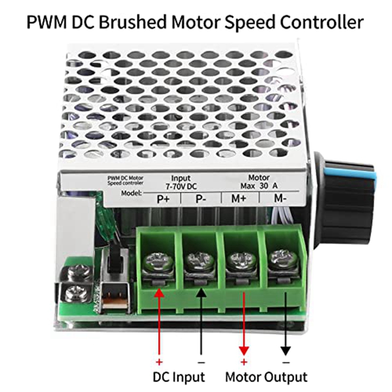 DC Motor Snelheidsregelaar PWM - Dc Motor 12V recensie en prijs