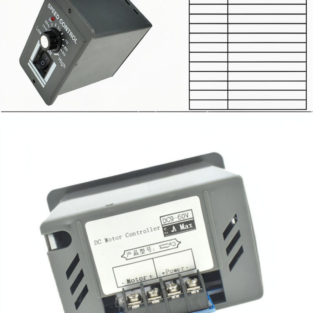 Variabele DC-motor snelheidsre - Dc Motor 12V recensie en prijs