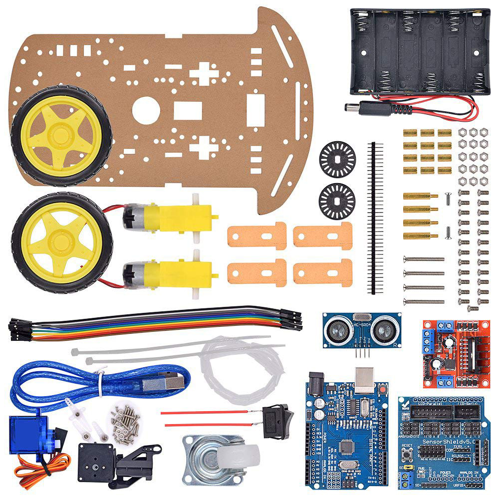 Modulaire robotauto-chassis ki - Line Follower Robot recensie en prijs