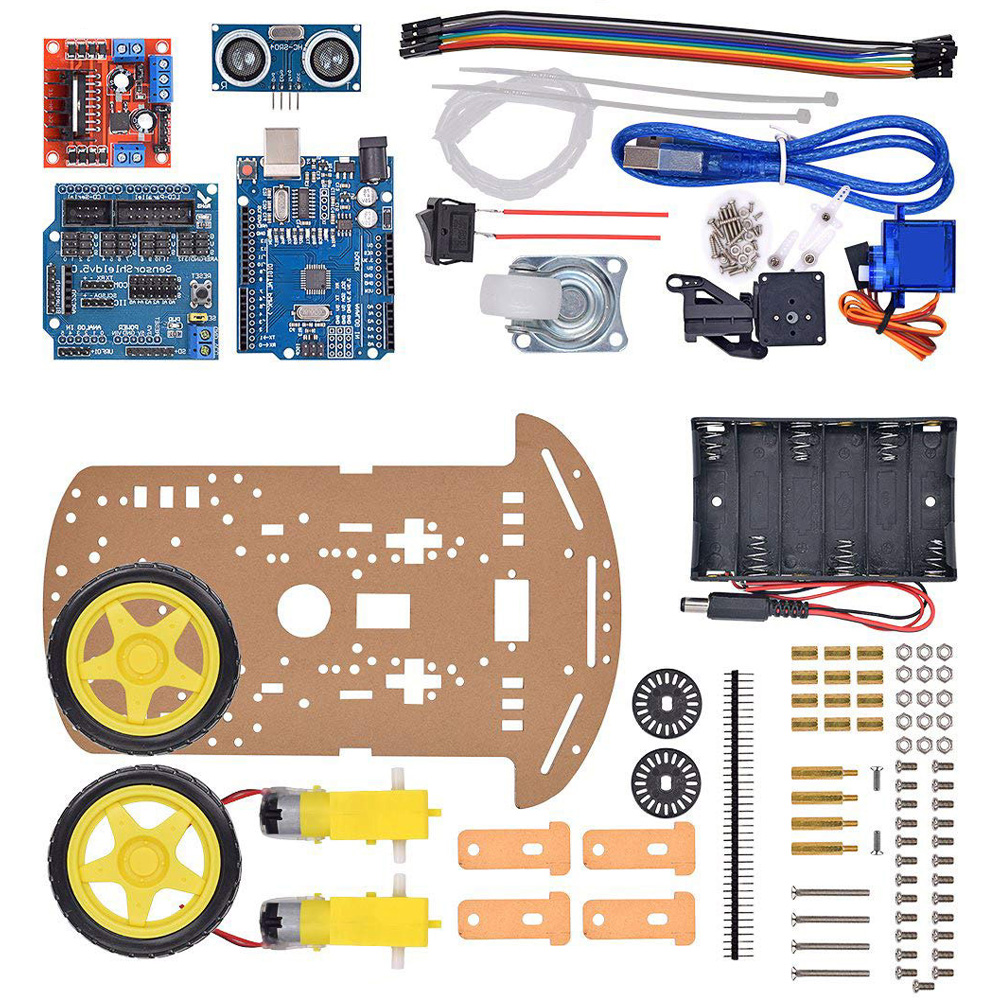 Modulaire robotauto-chassis ki - Line Follower Robot recensie en prijs