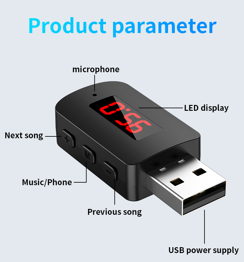 Bluetooth 5.4 Mini USB-ontvang - Robot Bluetooth Car recensie en prijs