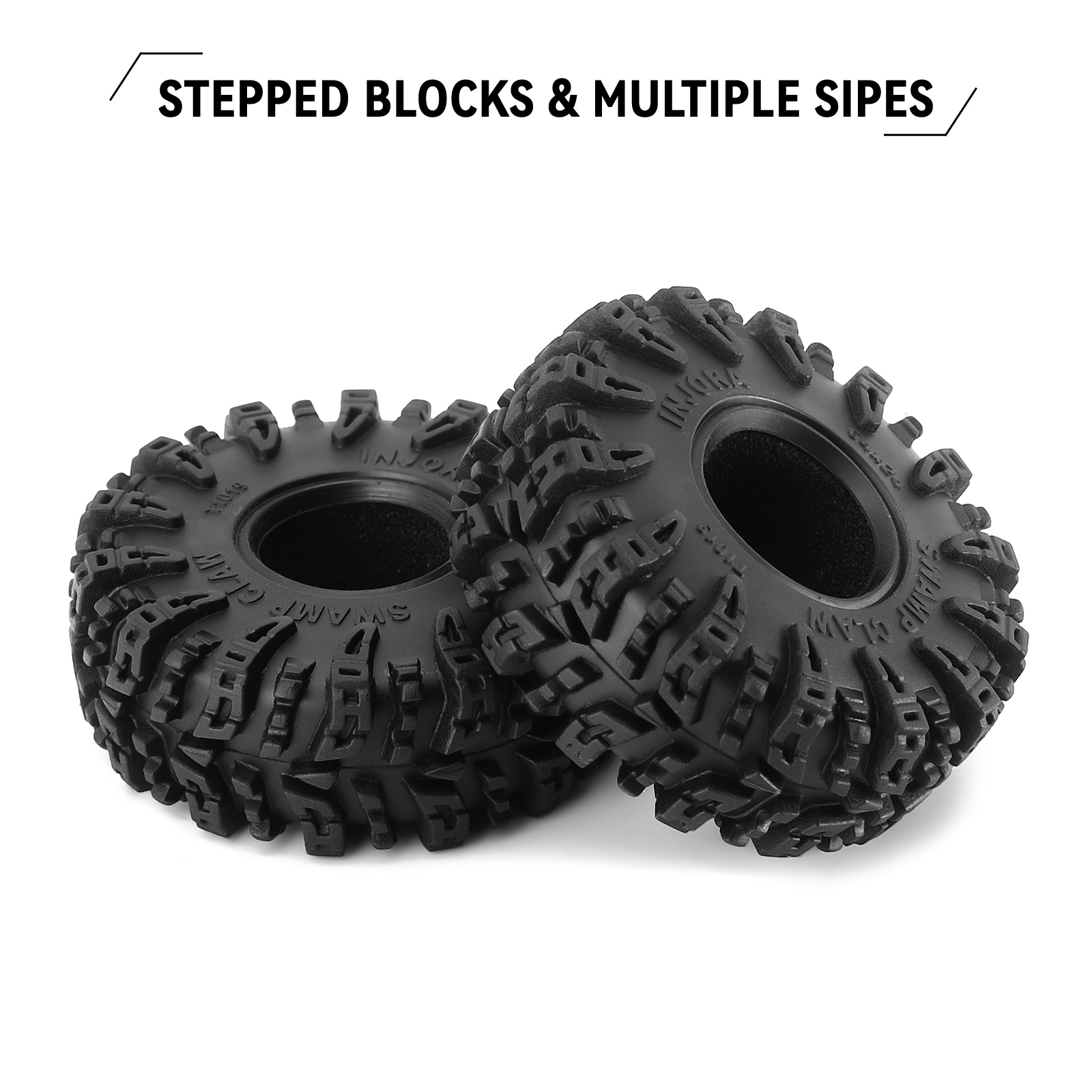 INJORA Moerasklauw 64*24mm S5  - Omni Wheel recensie en prijs