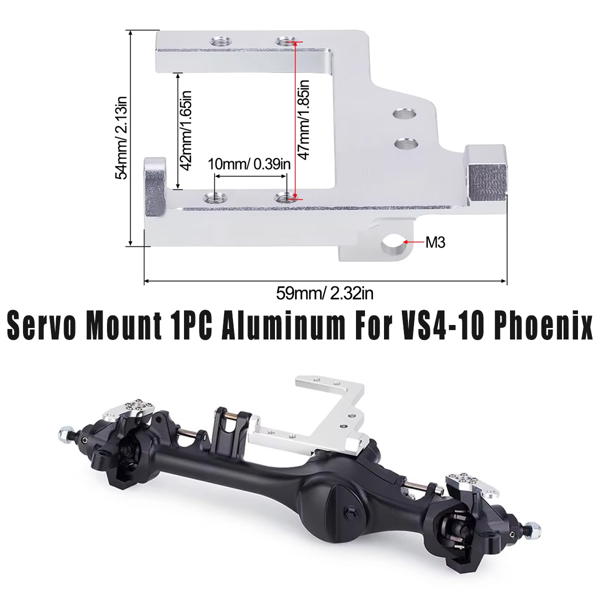 1PC Aluminium Servo Bevestigin - Servo Bracket recensie en prijs