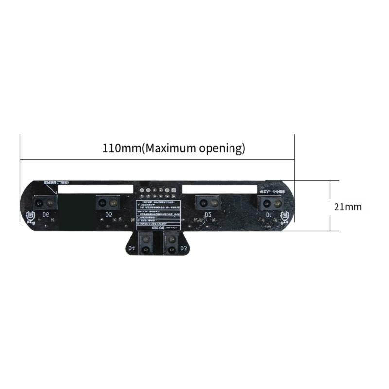 Y43A-6-kanaals infrarood volgm - Robot Bluetooth Car recensie en prijs