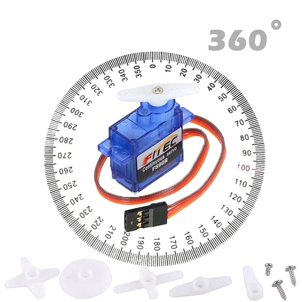 4Sets Feetech FS90R Servo 360  - Micro Servo recensie en prijs