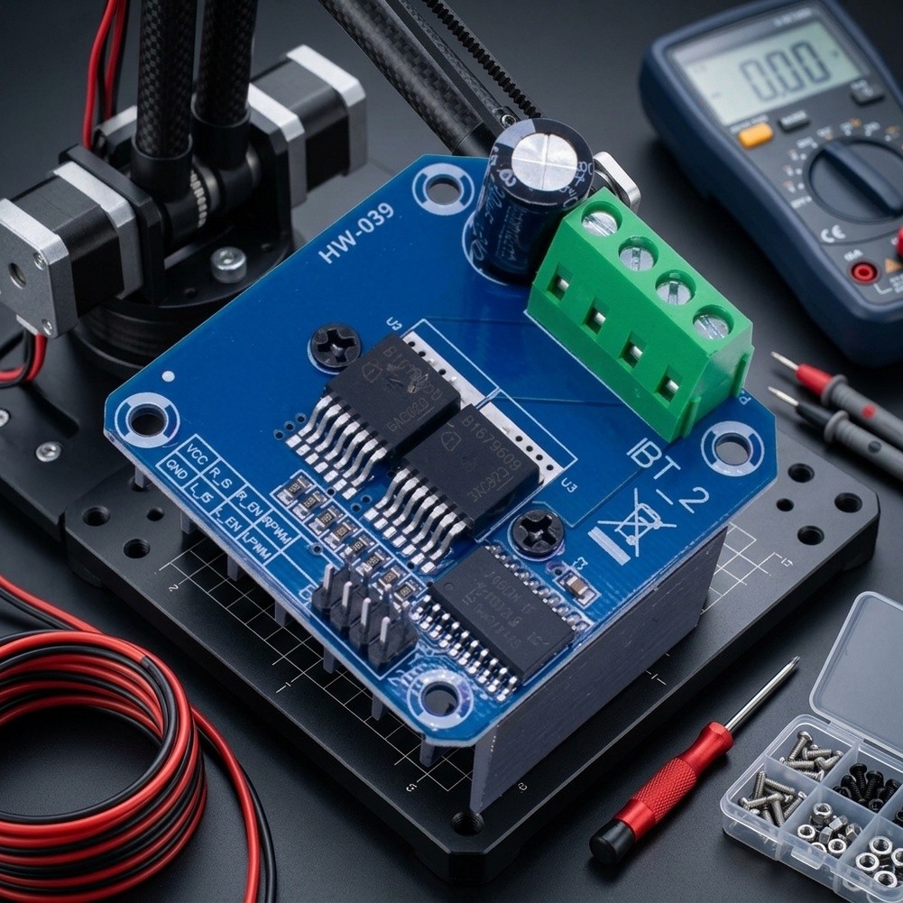 43A BTS7960 Dual H-Bridge Moto - Motor Driver Module recensie en prijs