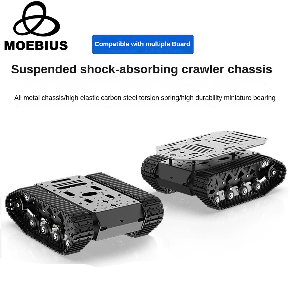 10Kg Laadvermogen Metalen Scho - Tracked Robot Chassis recensie en prijs